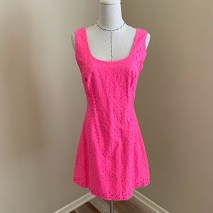 Lilly Pulitzer Lonnie Daisy Lace Mini Sheath Dress